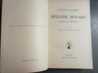 MADAME BOVARY  FLAUBERT V FRANCOSKEM JEZIKU LETO 1920 CENA 18 EUR