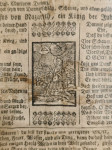 Star pamflet v nemščini, star verjetno več kot 200 let