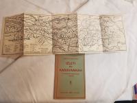 Stara knjiga z zemljevidom