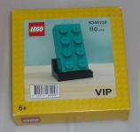 LEGO 6346102 2x4 Turquoise Teal Brick VIP