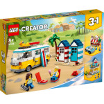 LEGO Creator 3in1 Kamperski bivalnik na plaži 31138 Nov neodprt