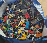 Lego kocke 13kg Mešani seti  Brez načrtov Brez embalaže