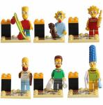 simpsons figure lego kompatibilne kocke