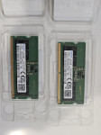 Samsung 2x8 GB - 16 GB - DDR5 SODIMM 4800 MHz - RAM za prenosnike