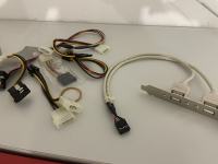 USB kabli, konektorji, notranji USB, napajalni kabli, ventilatorji