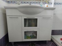 Kopalniška omarica z umivalnikom Kolpa san Brina OUB 105