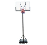 Koš za košarko z veliko tablo in nastavljivo višino TimeBreak