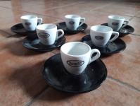 Komplet 6 skodelic za kavo (male-barcaffe) -NOVE-