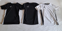 3x majica Sondico bela, črna velikost 11-12 let oz. 146-152 cm