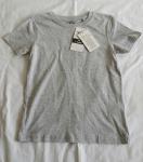 O. 58 / Nova siva kratka majica z etiketo velikist 128 cm