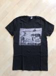 Otroška črna majica z Miki Miška potiskom, velikost M