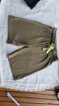 Fantovske kratke hlače od 4-5 let zelene mako