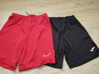 Kratke hlače za nogomet Nike in Joma 158, 164, 170