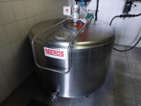 Hladilni bazen za mleko 650 l Nieros
