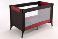 Prenosna postelja - 120 x 60 - rdeče-črna
