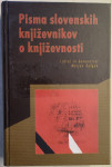 Pisma slovenskih književnikov o književnosti, 2001
