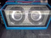 Mac Audio Car zvočniki, sub-woofer Wildstorm 225 niskotonec