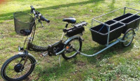 Transportna prikolica za kolo