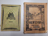 2 mohorjeva koledarja leta 1915 in 1928