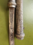 Azijski / burmanski nož iz 18. stoletja. Dolžina 52 cm.