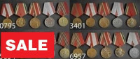 komplet medalj ZSSR