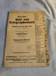 Stara brošura o poštnih storitvah ww2