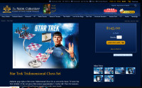 Šah Star Trek 3D šah novi - prodam