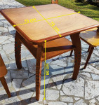 Masivni macesnovi leseni mizi