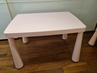 Ikea otroška mizica in dva stolčka