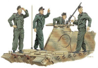 Maketa figurice 1/35 1:35 "Achtung-Jabo!" Panzer Crew (France 1944)