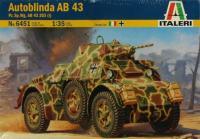Maketa Autoblinda Ab 43 Armored Car Oklepnik