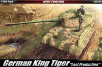 Maketa tank King Tiger 1/35 1:35 Oklepnik