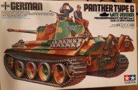 Maketa tank Panther G LATE 1/35 1:35 Oklepnik