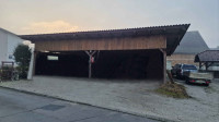 Leseno skladišče/garaža 12 m x 10 m