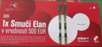 Prodam Elan bon za komplet smuči (500€)