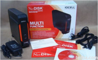 NetDISK Iocell / NAS - Gigabit LAN, USB 3, eSata