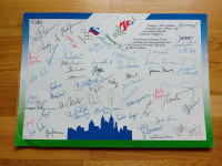 Olimpijske igre 1996 - podpisi slovenske delegacije
