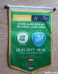 Zastavica RK Gyori : RK Krim 2017 EHF liga prvakinj 15x20.5cm