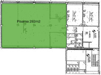 Lokacija poslovnega prostora: Stegne, poslovni prostor, pisarna 292 m2