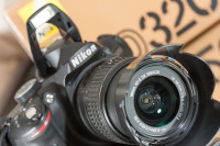 Nikon D3200 + Nikkor AF-S 18-55mm f3,5-5,6 DX VR