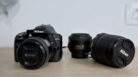 Nikon d3300 + 3 objektivi