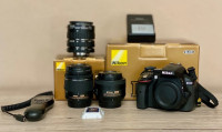 Nikon D5300 + 2 objektiva + oprema