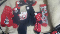 Bombazne božično-novoletne nogavice, 7parov, vel 35-38