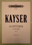 Kayser 36 etud za violino