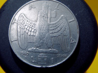 Zbirka kovancev, nemški rajh Pfennig, Aleksander Veliki, 1940 1 Lira