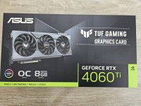 ASUS TUF Gaming GeForce RTX 4060 Ti OC grafična kartica, 8 GB GDDR6