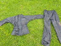 motoristična jakna in hlače, obleka za motor XL velikost  - za dež