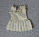 Vintage oblekica za manjšo punčko, pupo