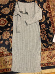 Ženska pletena obleka M