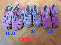 čevlji Ciciban, št. 30 in 33